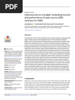 Cybersecurity On A Budget Evaluating Security and