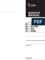 Icom Ic-A24, A24e, A6, A6e Service Manual