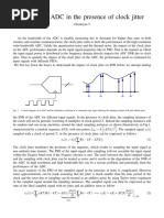 ADC SNR Jitter