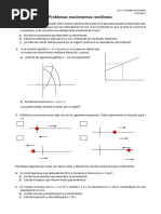 Problemas Movimientos Rectilíneos