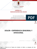 UNIDAD IV Farmacología Del Dolor