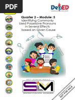 English3 q2 Mod5of8 Identifyingpossessivepronouns v2