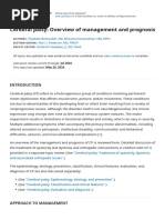 Cerebral Palsy - Overview of Management and Prognosis - UpToDate