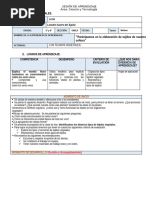 Sesion de Aprendizaje - Tejido Vegetal