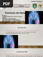 Clase de Fracturas de Femur