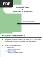 Week 5 Lecture Algorithm Analysis