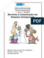 Barreiras Comunicacao