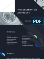 Presentación de Prototipos