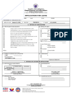 FORM 6 LEAVE FORM With Header and Footer