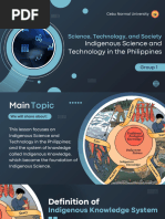 Indigenous Science and Technology in The Philippines