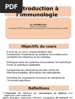 Introduction À L'immunologie