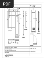 P3 2 Set Pj1 1 Set: Detail Pintu & Jendela