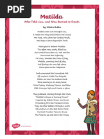 Matilda Poem