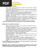 Prise de Notes Texte 3 Élèves (1) Bac FR Manon Lescaut