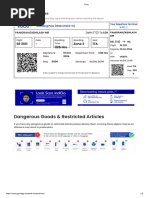 Boarding Pass Abhilash