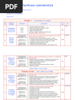 Matematică Cls. 3 Calendaristică