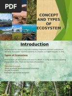 Group 1 - Concept and Types of Ecosystems