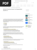 NCLEX Practice Exam For Respiratory System 2 RNpedia