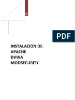 Instalaciones Apache DVWA Mod Security