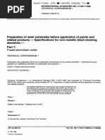 Preparation Steel Substrates Before Application of Paints and Related Products Specifications For Non-Metallic Blast-Cleaning Abrasives