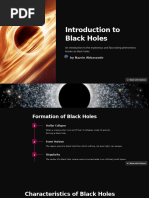 Introduction To Black Holes