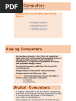 Types of Computers