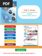 Unit 1 - Lesson 2.3 - Pronunciation & Speaking - Page 11