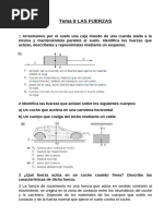 Tema 8 LAS FUERZAS