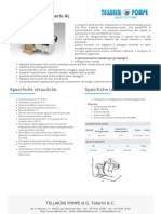 Pompe Serie AL: Specifiche Idrauliche Specifiche Tecniche