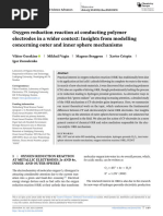 Article ORR at Conducting Polymer Electrodes Équipe Crispin (2023) - Explication DifferencesPEDOT - BBL