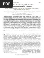 Additive Manufacturing With Strontium Hexaferrite-Photoresist Composite