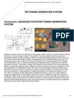 ADVANCED FOOTSTEP POWER GENERATION SYSTEM - 4 Steps - Instructables