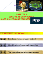 CHAPTER 2-General Information On Mass and Voleum Analysis