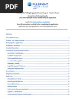 25 26 Masters Grant Application Instructions