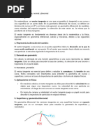 3.6 Vectores Tangente, Normal y Binomial