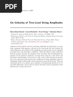 On Unitarity of Tree-Level String Amplitudes