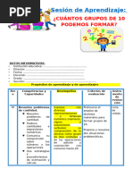 1° Sesión Día 3 Mat Cuántos Grupos de 10 Podemos Formar