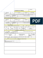 Formato de Accidentes de Trabajo