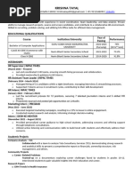 Krishna Tayal's CV