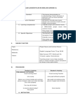 A Detailed Lesson Plan in English Proper Common Nouns