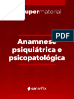 Anamnese Psiquiátrica e Psicopatologia Sanar