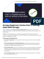 Scrapy Beginners Series Part 3 - Storing Data With Scrapy - ScrapeOps