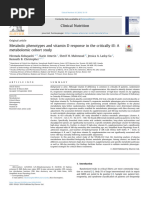 Metabolic Phenotypes and Vitamin D Response in The