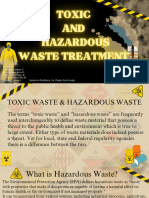 Toxic and Hazardous Waste Report - GRP 9