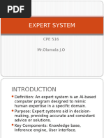 Expert System Class 1