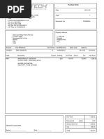 Spec-Cast Wear Parts - Purchase Order Poa60404