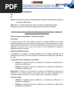 INFORME N 007 de Nivel de Logro de Estudiantes de 1 A 5 Grado 2024