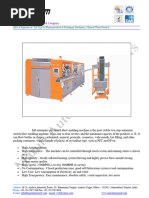 Fully Automatic Linear Pet Blow Molding Machine