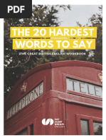 20 Hardest Words To Say