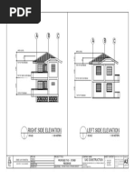 C B A C B A: Right Side Elevation